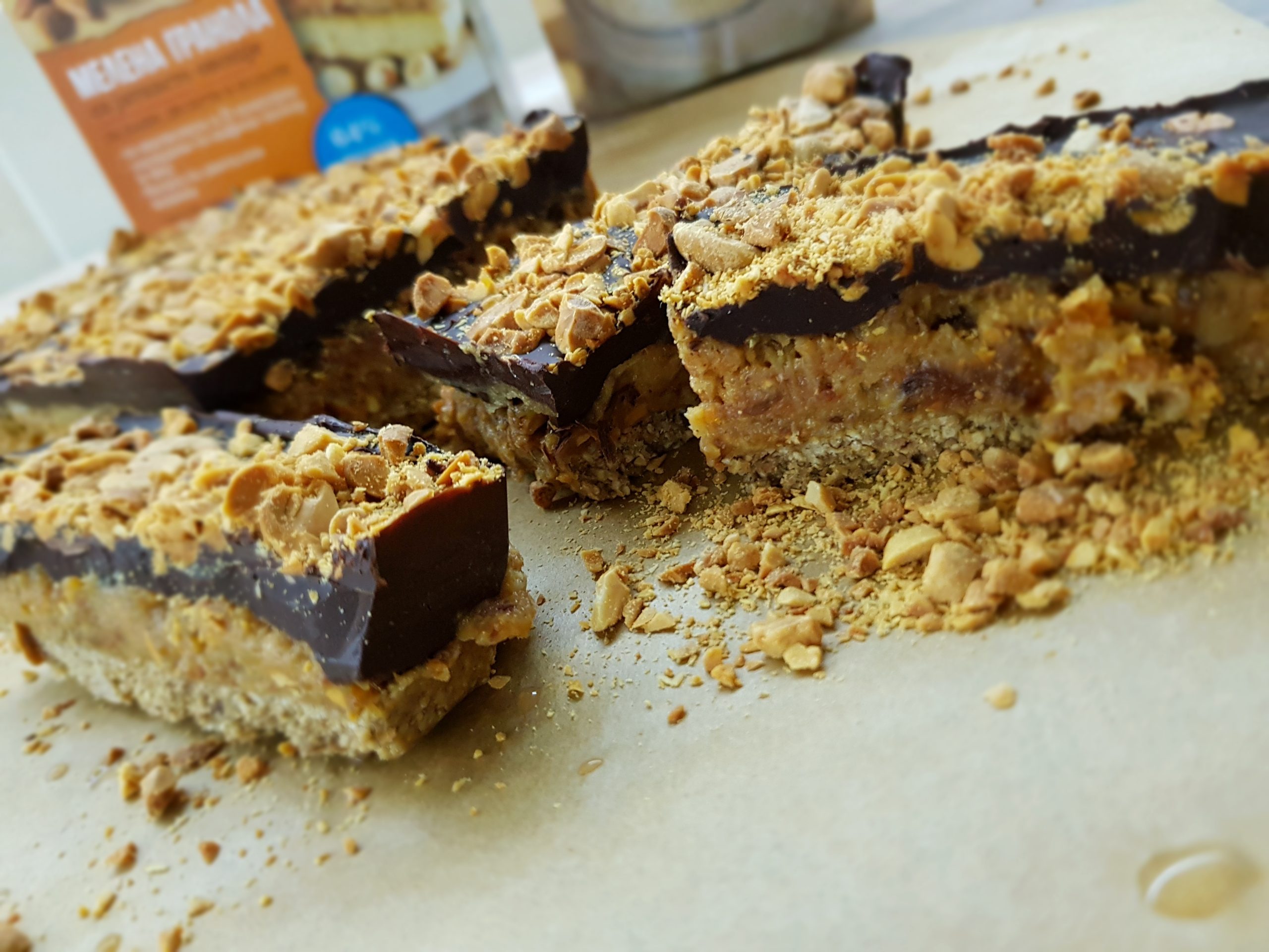 Посни сникерс барови