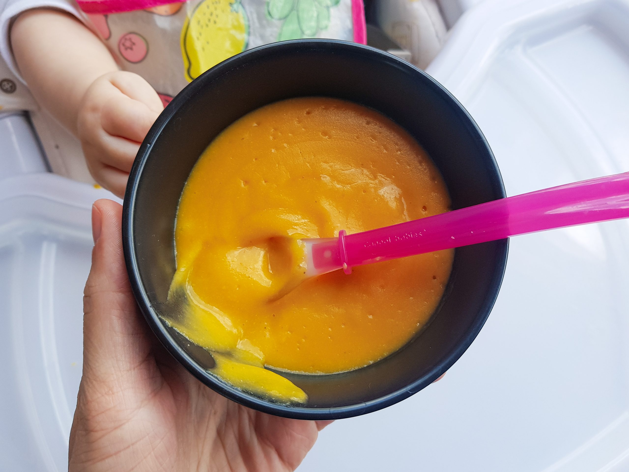 Вкусна кашичка со тиква, просо и јаболко (6+)