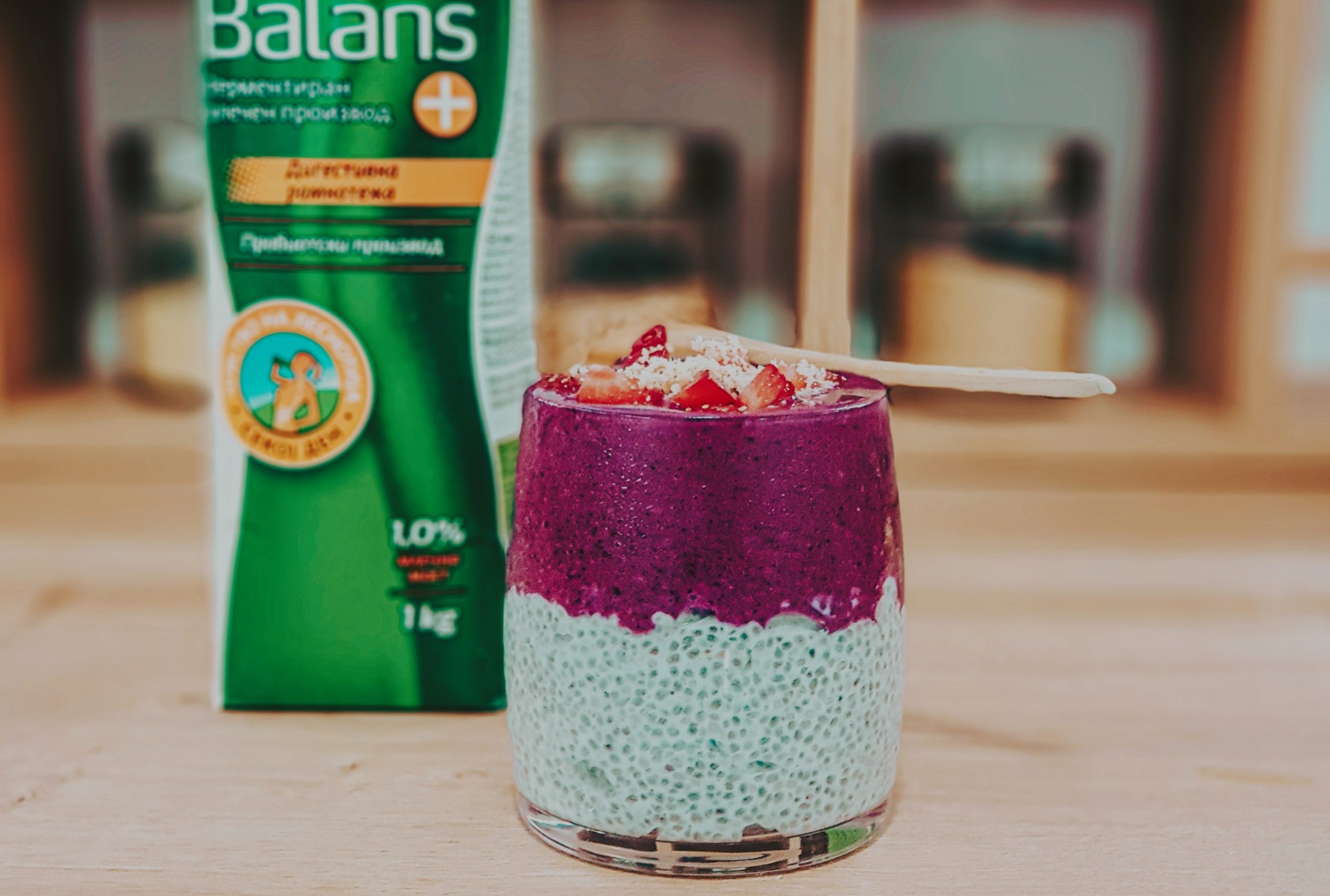 Балансиран појадок – чиа пудинг со јогурт